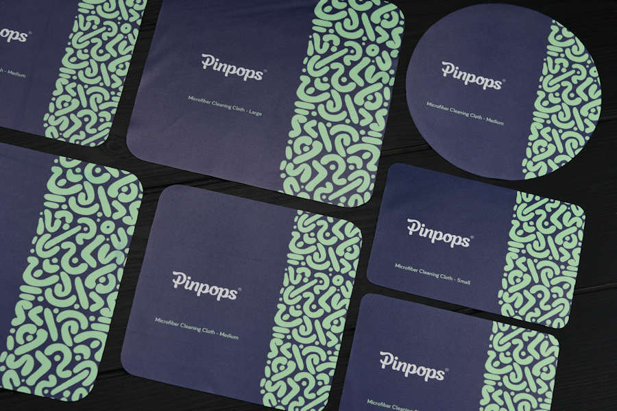 Painetut mikrokuituliinat puhdistusliinat