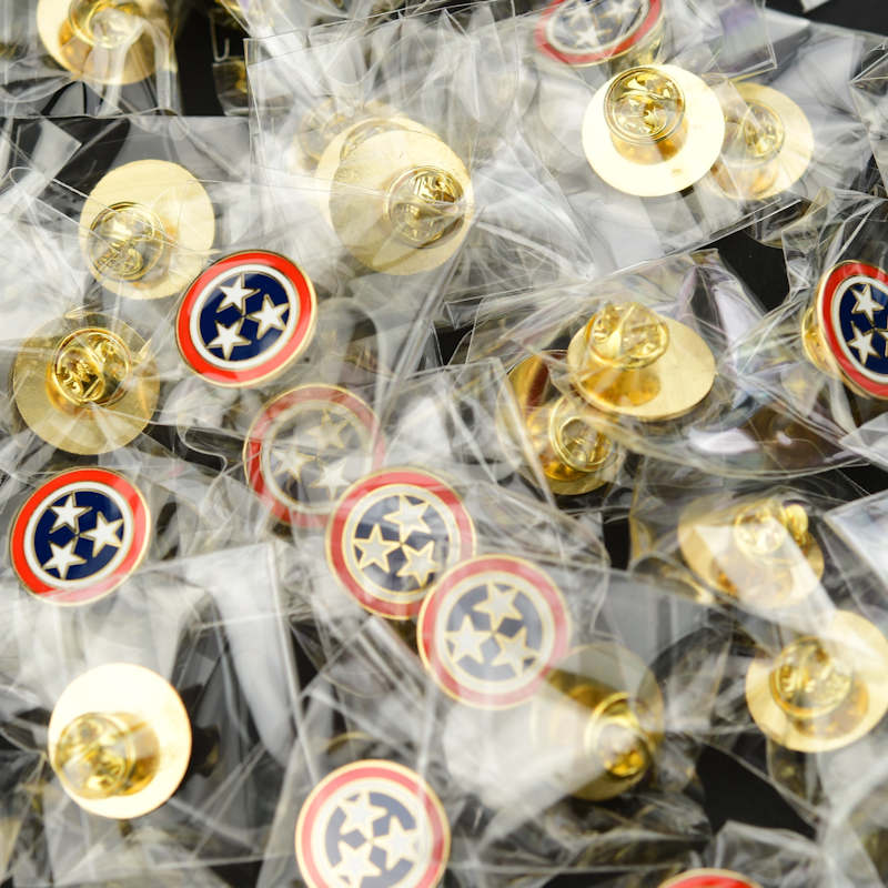 Tennessee Pinssi kilpi, metallinen