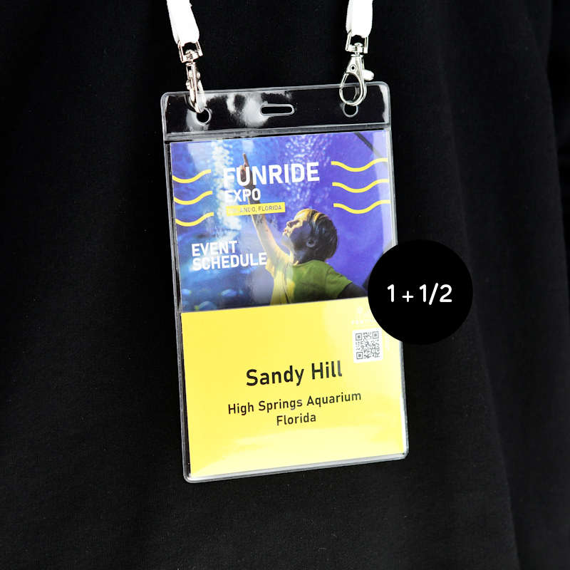 Kirkas Muovitasku A6 ja A7 kortille, esim käsiohjelma ja pääsylippu