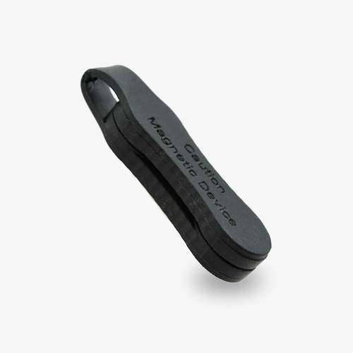 Pehmeä kumipintainen Magneettiklipsi