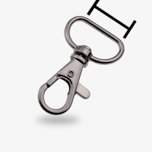 20mm Metallinen Papukaijaklipsi