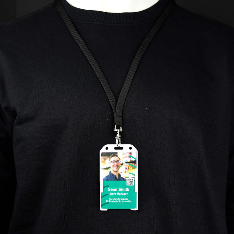 Kirkas Perinteinen ID-kortin pidike yhdelle kortille