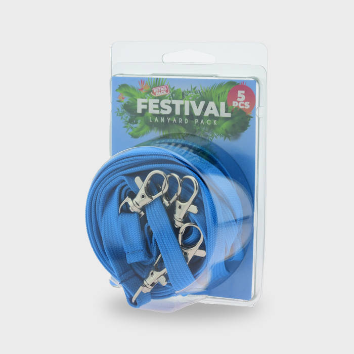 Turkoosi Classic 10mm kaulanauha turvalukolla ja papukaijaklipsillä